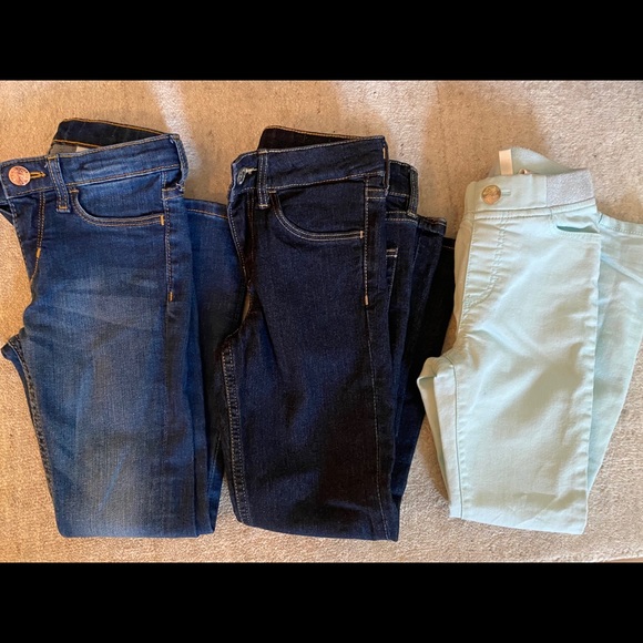 3- Pack Girls Jeans 5-6 - Picture 2 of 5